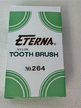 Vintage Eterna Nylon Tooth Brush No. 264 Sealed Original Packaging Collectible